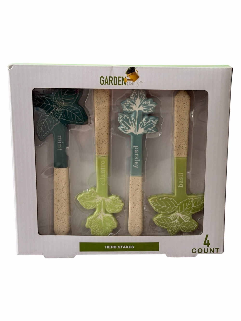 Garden Party Herb Stakes 4 Count